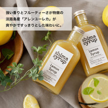 画像をギャラリービューアに読み込む, 【shima syrup】Lemon Syrup with crashed lemon（レモンシロップ）｜TEMAHIMA PLUS（テマヒマプラス）
