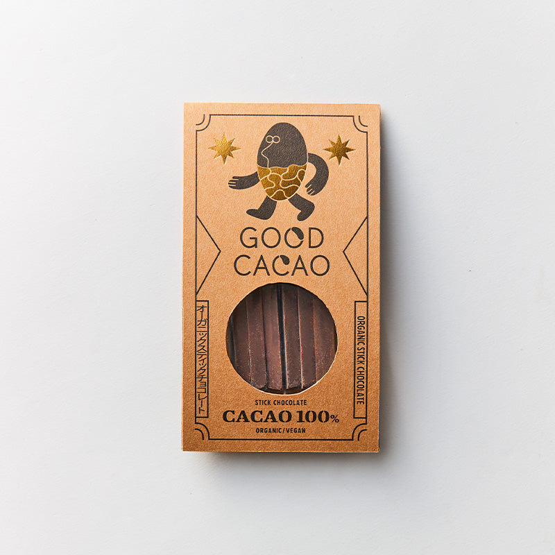 GOOD CACAO オーガニックスティックチョコレート カカオ100% ｜GOOD NATURE MARKET（グッドネイチャーマーケット）