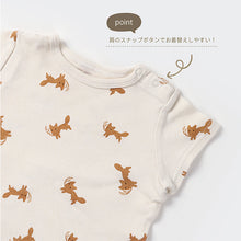 画像をギャラリービューアに読み込む, Fox and wheat T-shirt (ivory)｜minima arca（ミニマルアルカ）
