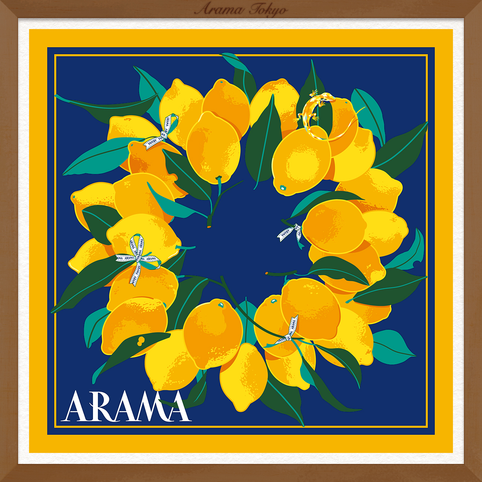 ARAMA TOKYO レモンのスカーフ｜ARAMA TOKYO（アラマトーキョー）