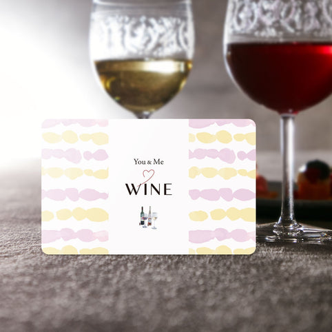 senshukai gift 【カードギフト】ワインにハマる夜　ワインギフトカード「You&Me WINE」＜AOO＞｜senshukai gift（センシュカイギフト）